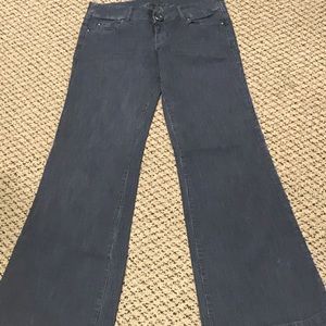 LEVEL 99 FLARED BLACK & GREY DENIM